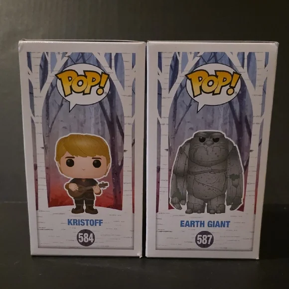 Funko Pop! Frozen II Kristoff and Earth Giant Figures - Picture 6 of 8